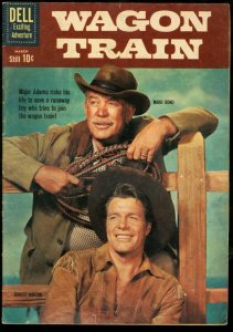 WAGON TRAIN #8-PHOTO COVER-DELL WESTERN VG