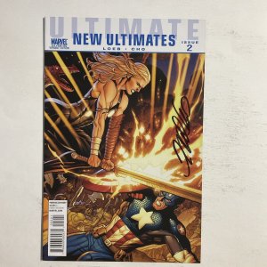Ultimate Comics New Ultimates 2 2010 Signed By Frank Cho 2nd Print Variant Nm