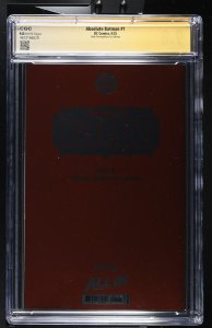 ABSOLUTE BATMAN #1 6TH PRINT MORA FOIL DRAGOTTA/SNYDER 2X SIGNED CGC SS 9.8 NM