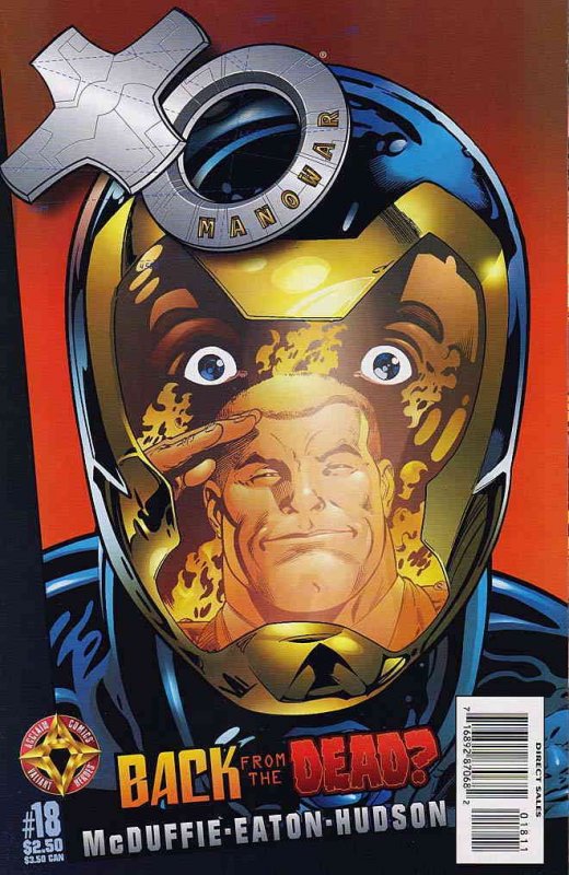 X-O Manowar (Vol. 2) #18 VF ; Acclaim | Dwayne McDuffie