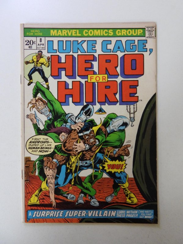 Hero for Hire #8  (1973) VG condition