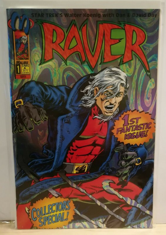 Raver #1 Malibu Comics 1st Fantastic Issue Collector's Special NM 