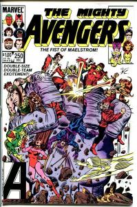 AVENGERS #250-CAPTAIN MARVEL-HIGH GRADE VF/NM