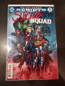 SUICIDE SQUAD #1 (2016) DC UNIVERSE REBIRTH COMICS HARLEY QUINN! JIM LEE!