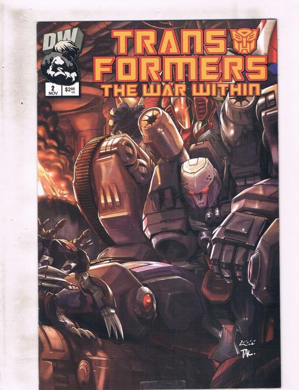 Lot of 2 Transformer The War Within Dreamwave Comic Books #1 2 KS3