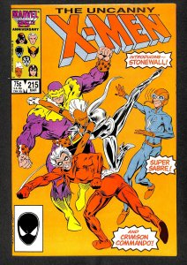 The Uncanny X-Men #215 (1987)