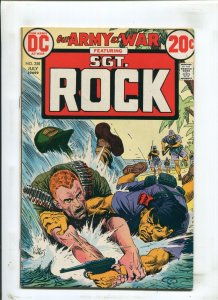 Our Army at War #258 - Joe Kubert Work (7.0) 1973