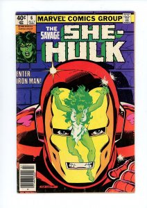 THE SAVAGE SHE-HULK #6 MARVEL COMICS (1980)