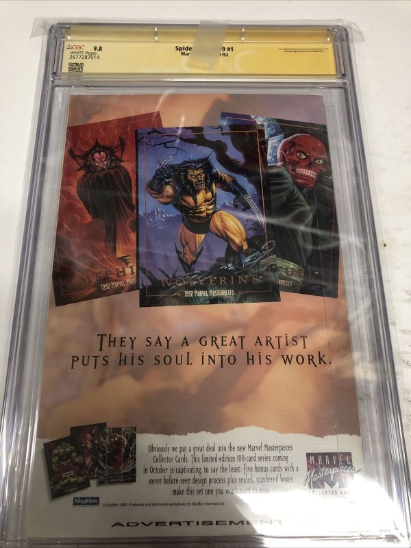 Spider-Man 2099 (1992) # 1 (CGC 9.8 SS) | Signed Peter David