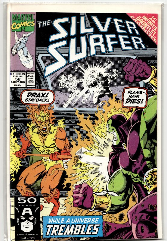 Silver Surfer #52 (1991) Silver Surfer