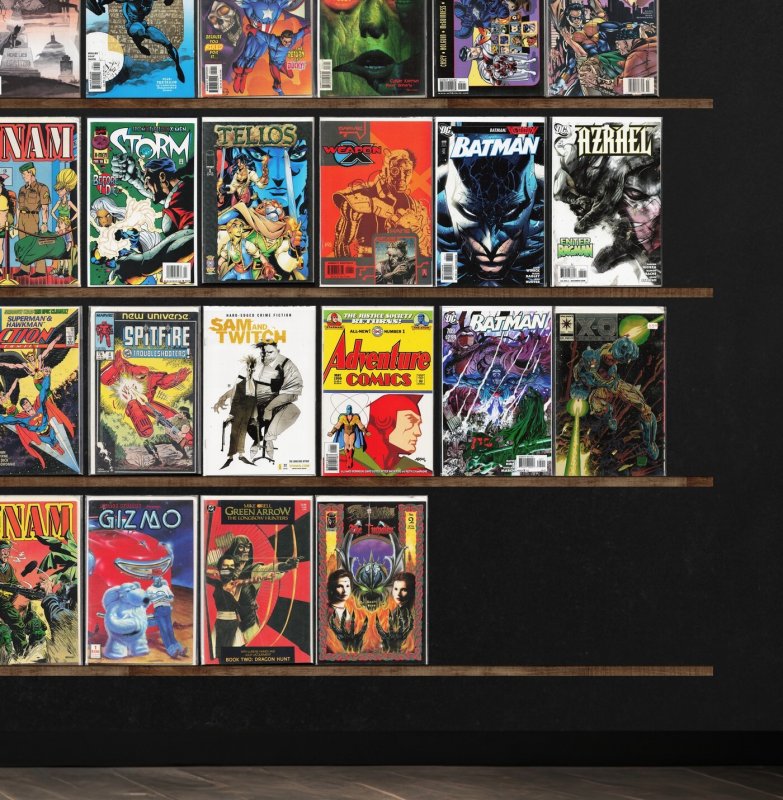 Huge Lot 150+ Comics with Harley Quinn, Poe Dameron, Azrael & More!