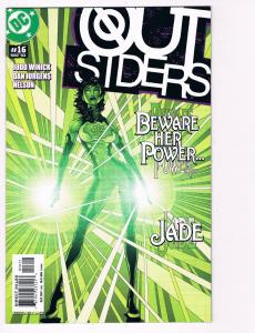 Outsiders # 16 DC Comic Books Awesome Issue Modern Age NIghtwing Metamorpho! S24