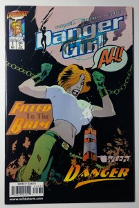 Danger Girl #3 (9.0, 1998) Hughes Cover 
