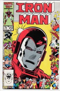 Iron Man #212 (1986) Iron Man [Key Issue]