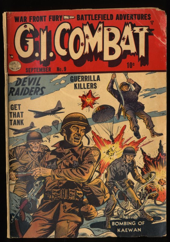 G.I. Combat #9 GD 2.0