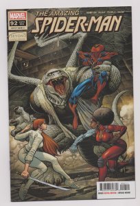 Amazing Spider-Man #92 (2018 v5) Ben Reilly Daughters of the Dragon Art Adams...