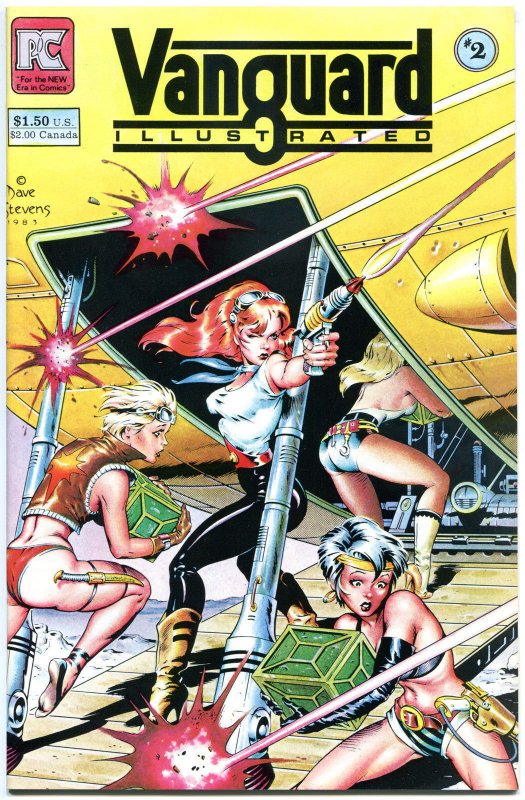 VANGUARD ILLUSTRATED #2, NM, Dave Stevens, Space Pirates, more DS in store