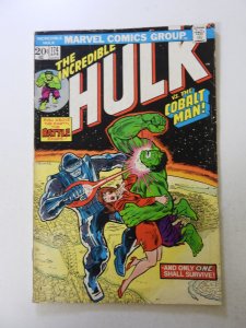 The Incredible Hulk #174 (1974) VG- condition MVS intact