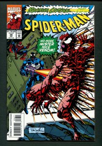 Spiderman(1990) #36 ( 9.2 NM- ) Carnage, Venom /  July 1993