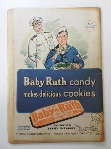 Captain Marvel Adventures #35 (1944) GD Condition Centerfold detached