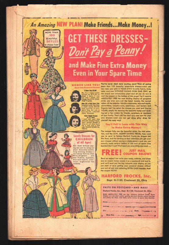 New Romances #13 1952-Standard-Two-Timer with art by Nick Cardy-Mike Sewkowsky