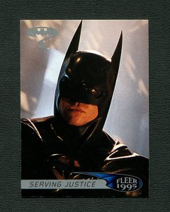 Batman Forever Card #41 ( Mint ) / Val Kilmer / 1995 Fleer