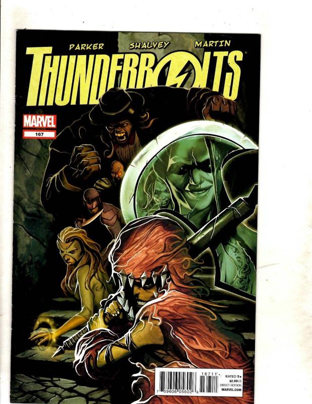 11 Thunderbolts Marvel Comics 162 163 163.1 164 165 166 167 168 169 170 171 CJ11