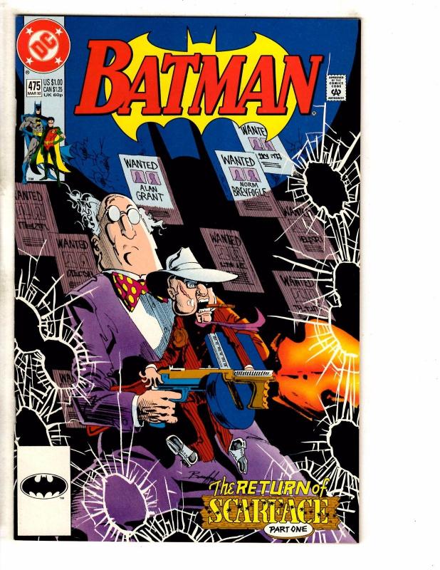 11 Batman DC Comic Books # 465 (2) 466 467 468 469 470 471 475 476 500 J255