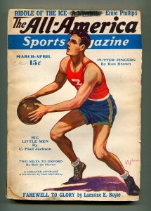 ALL AMERICAN SPORTS MARCH 1938-ALL AMERICAN PERIODICALS-G/VG