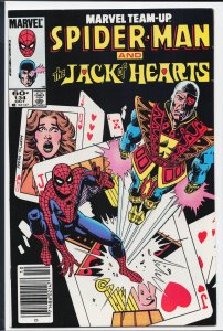 Marvel Team-Up #134 (1983) Jack of Hearts