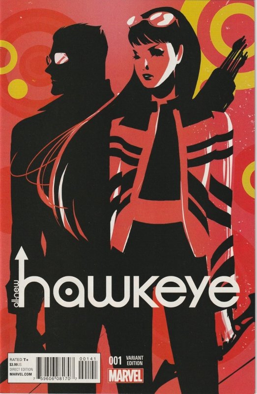 ALL NEW HAWKEYE # 1 (2015) WOMEN OF MARVEL VARIANT - KATE BISHOP