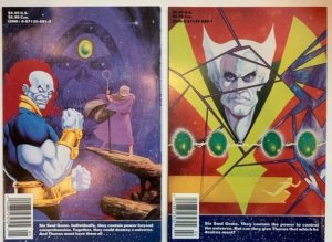 (1990) THANOS QUEST #1 & 2 SIGNED BY JIM STARLIN! 1ST PRINT(S)! RARE!