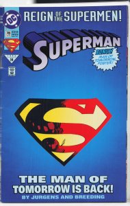 Superman #78 (1993) Superman