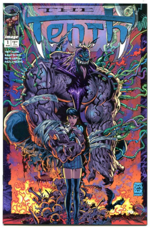 TENTH #1 2 3 4, NM+, Tony Daniel, 1st series, Beauty & Beast, 1997