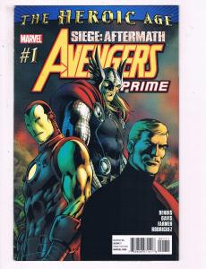 Avengers Prime #1 VF Marvel Comics Siege Aftermath Comic Book DE15