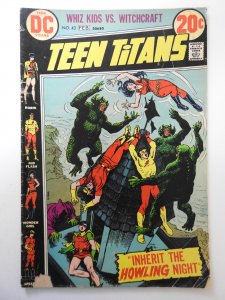 Teen Titans #43 (1973) GD/VG Condition! Moisture stain