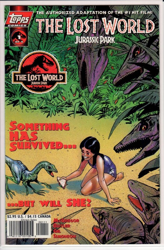 The Lost World: Jurassic Park #1 (1997) 8.0 VF