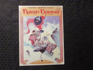 1985 The RAVEN BANNER by Charles Vess 1st Marvel Graphic Novel #15 VF 8.0