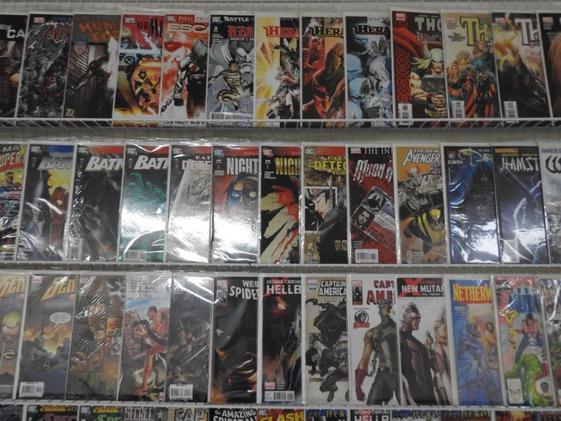 Huge Lot 150+ Comics W/ Thor,  Batman, Wolverine, Nightwing+ Avg VF Condition!!