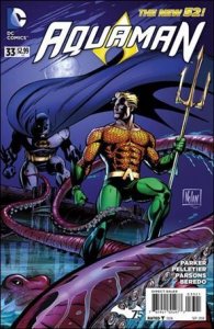Aquaman (2011) 33-B Graham Nolan Batman 75th Anniversary Cover VF/NM