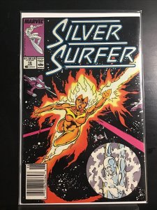 Silver Surfer #12 Direct Marvel Comics 1988 Galactus Heralds Elders Nova 9.6