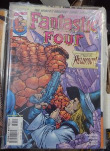 Fantastic Four  # 41  2001  MARVEL DISNEY LEGACY 470  1st key hellscout