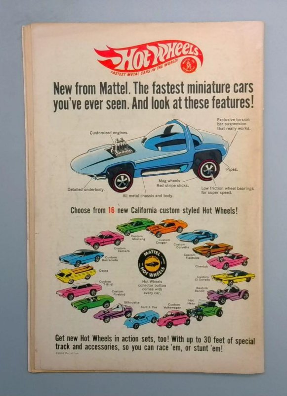 Metal Men #33, VG DC, 1968 JR1