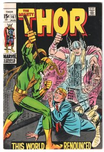 Thor #167 (1969) Thor