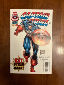 Captain America #1 (1996) vol. 2 1st app. of Rikki Barnes NM
