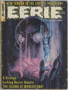 Eerie #4 (1966 Warren Magazine) - 1.5 FR/GD *Cool Gray Morrow Cover* 