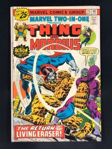 Marvel Two-in-One #15 (1976) Morbius & the Thing