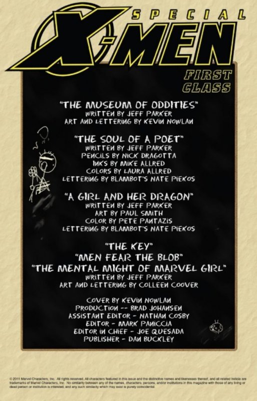 X-MEN FIRST CLASS SPECIAL #01 (2006) KEVIN NOWLAN | DIRECT EDITION