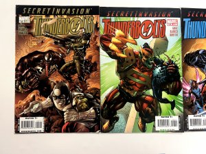 3 Thunderbolts Marvel Comic Books #122 123 125  Hulk Avengers  Spiderman  75 JS4