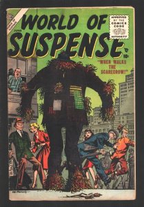 World of Suspense #2 1956-Atlas-Joe Maneely horror cover art-When Walks The ...